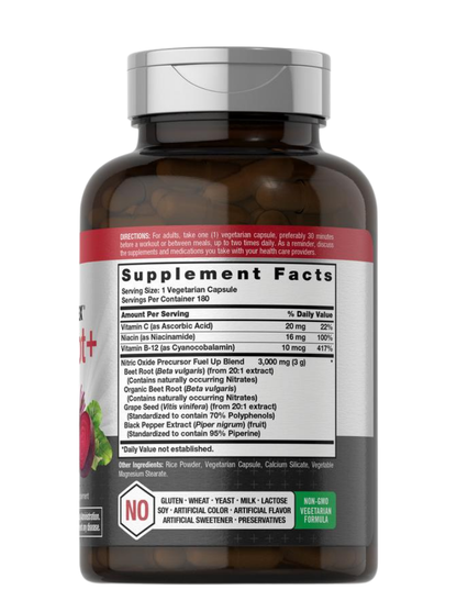 Nitric Oxide Beet Root Capsules