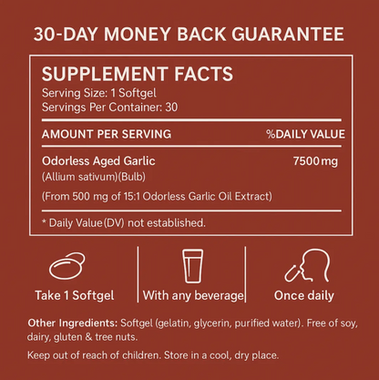 Aged Garlic Extract - Odorless