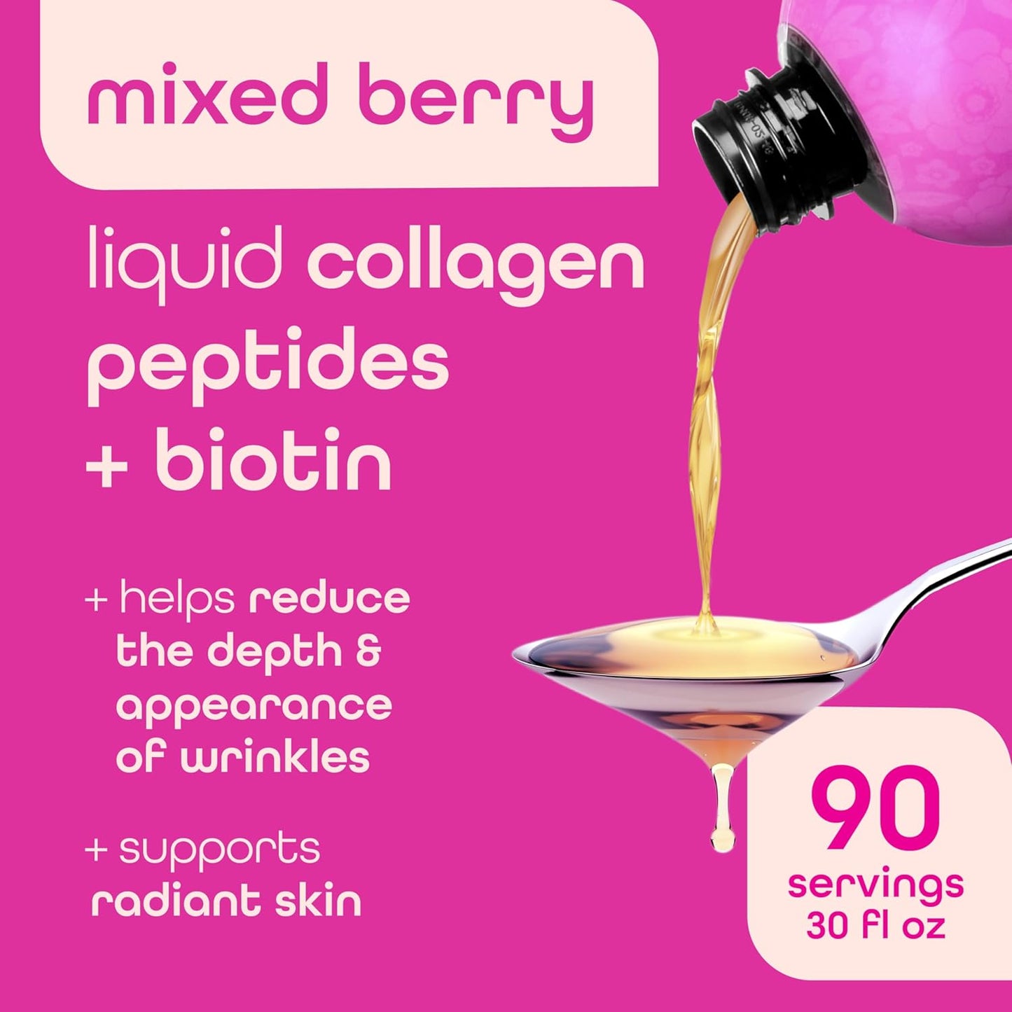Premium Liquid Collagen With Biotin